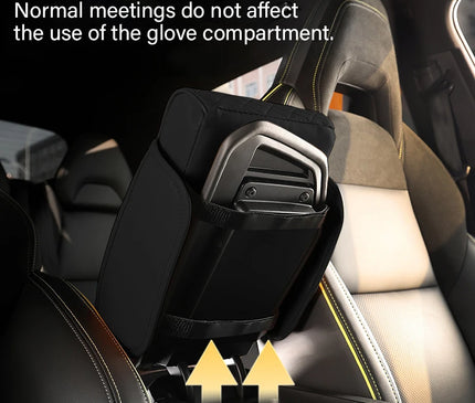Auto Center Console Armrest Cushion With 2 Cup Holder Armrest Heightening Pad Auto Amrest Pillow Cover Pad for All Seasons