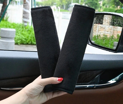 2pcs Seat Belt Covers Car Accessories Accesorios Coche Car Shoulder Pad Seat Belt For Adults Youth Kids Accessories Interior